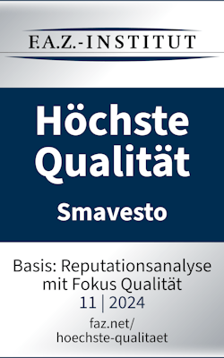 FAZ-Institut-Siegel für höchste Qualität